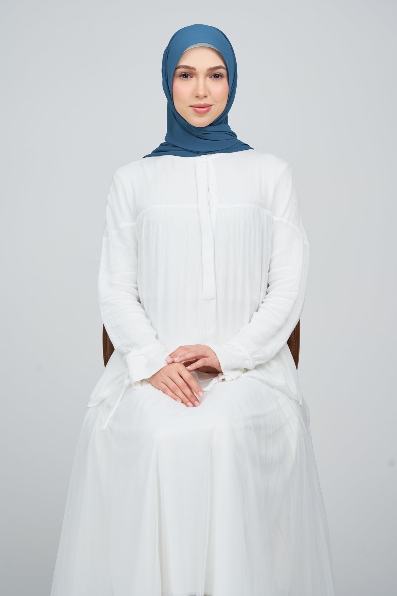 HoodX Curve in Teal Blue