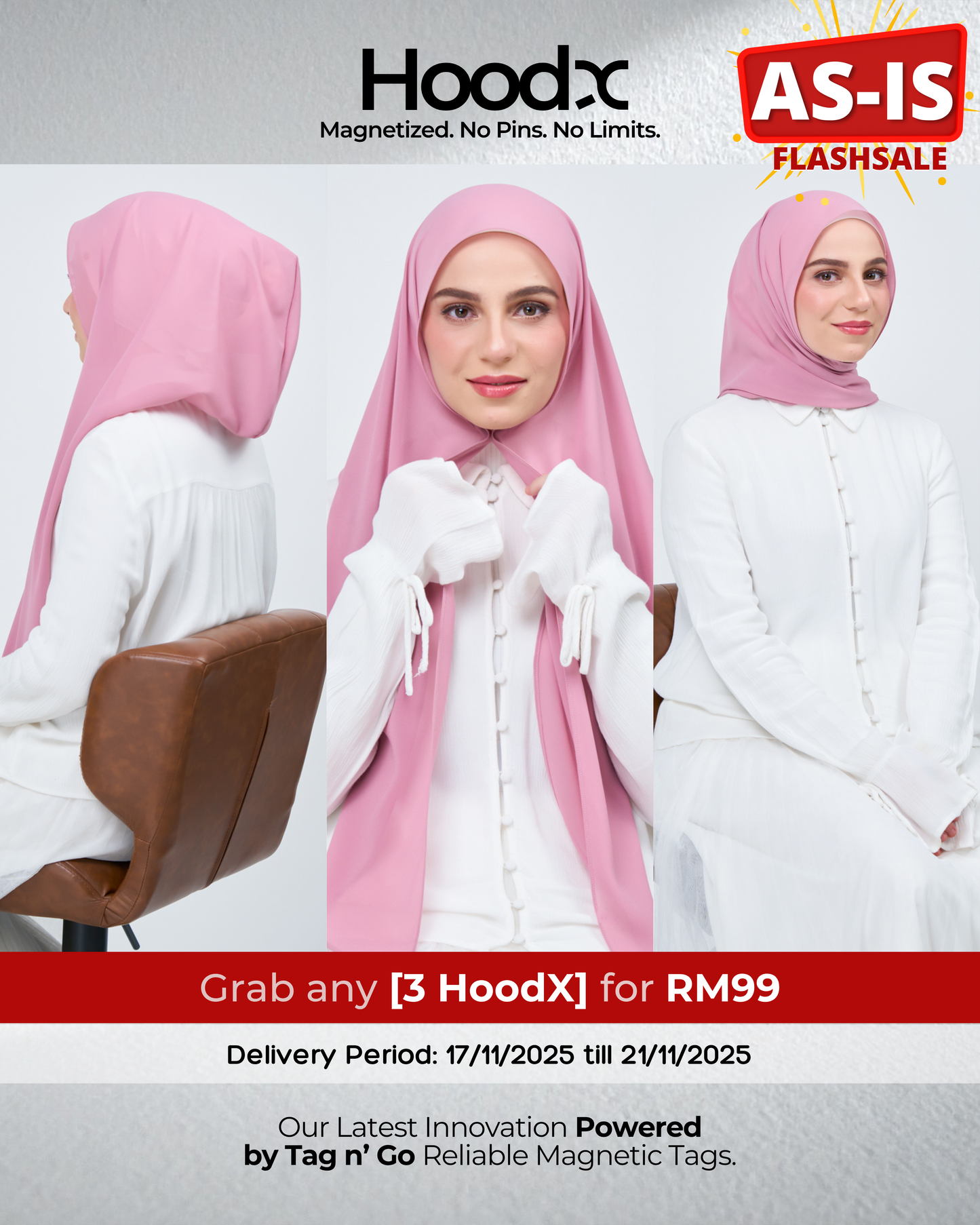 [As-Is] HoodX in Berry