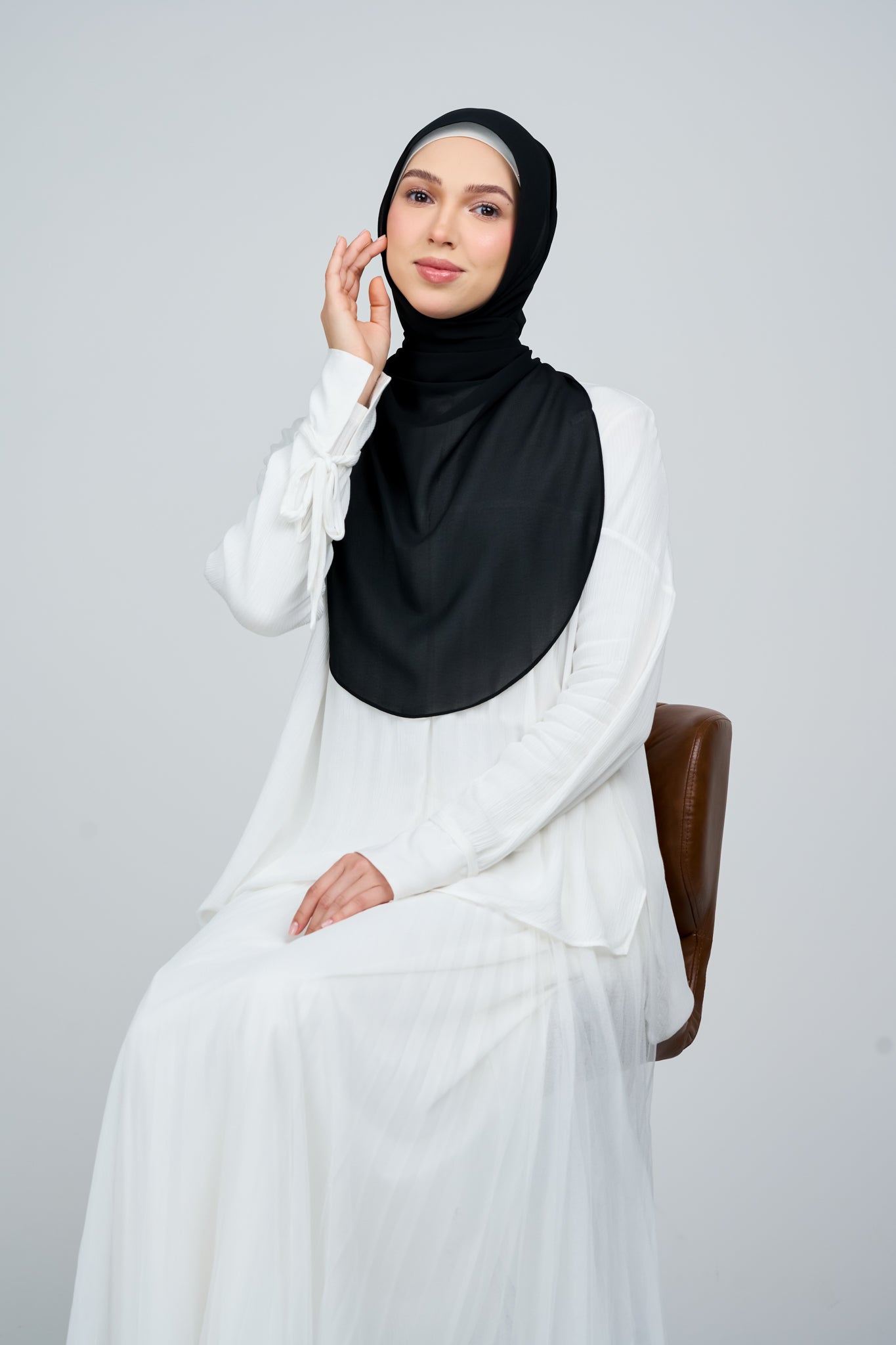 HoodX⁺Plus Curve in Classic Black