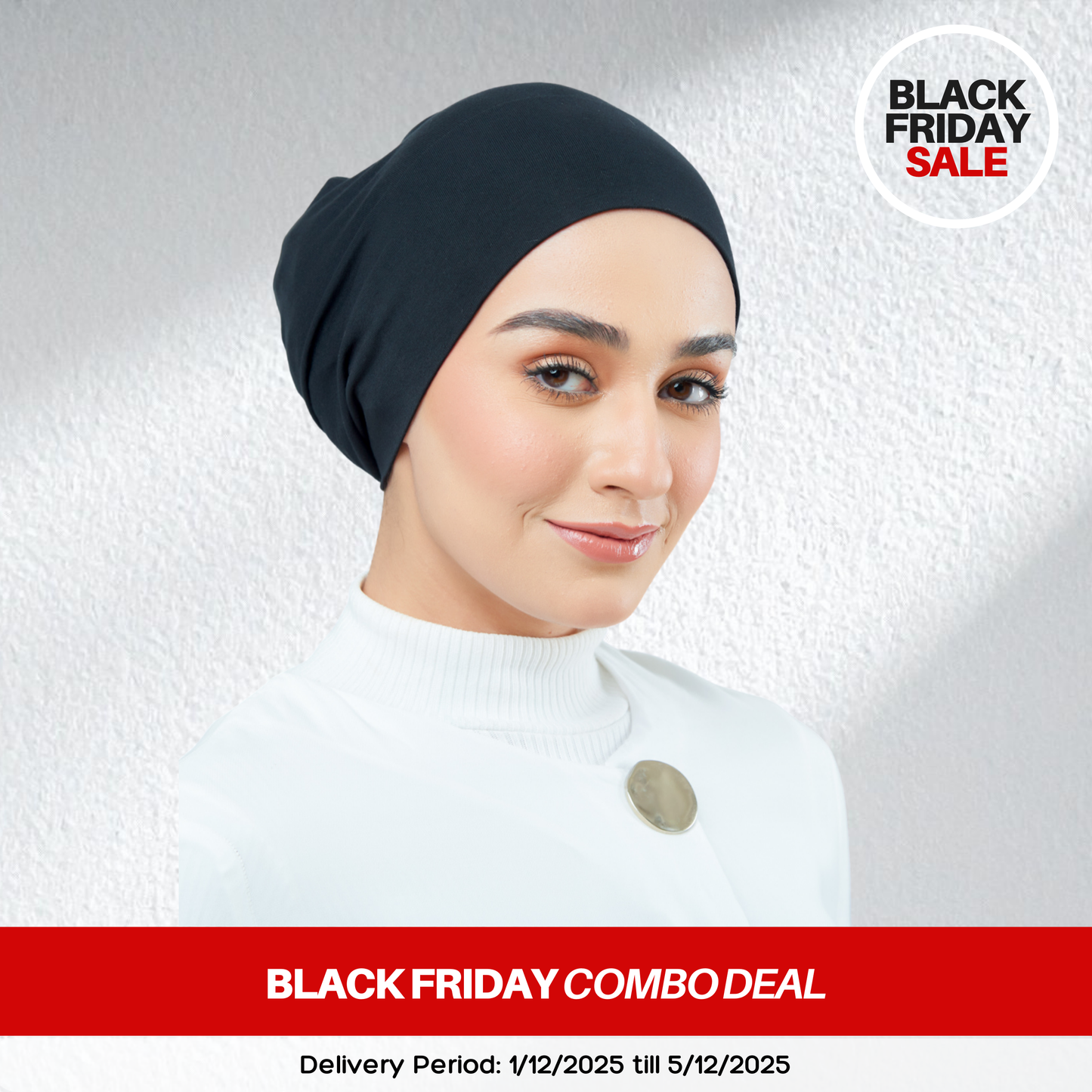 [BFS] SLBasic Tie-Back Inner in Noir Black