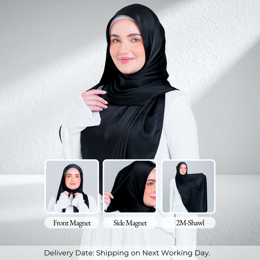 Tag n' Go Max [2M] | Satin Silk in Black