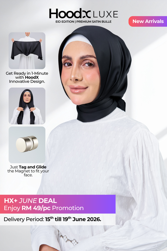 HoodX Luxe Volume 02 in Black