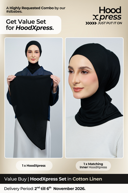 HoodXpress in Black