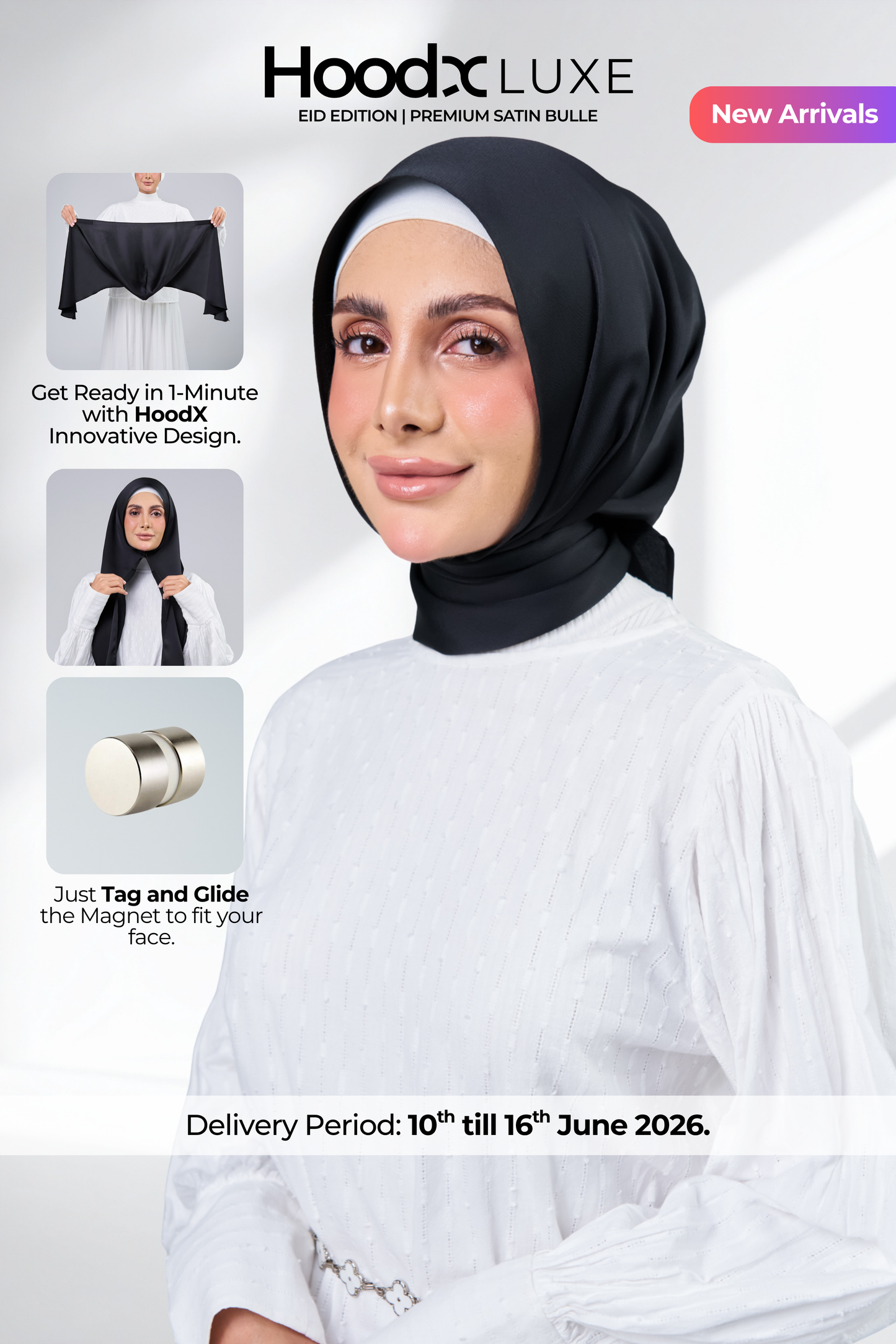 HoodX Luxe Volume 02 in Black