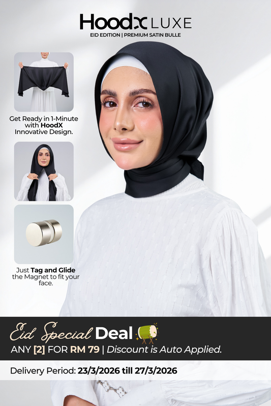 HoodX Luxe Volume 02 in Black