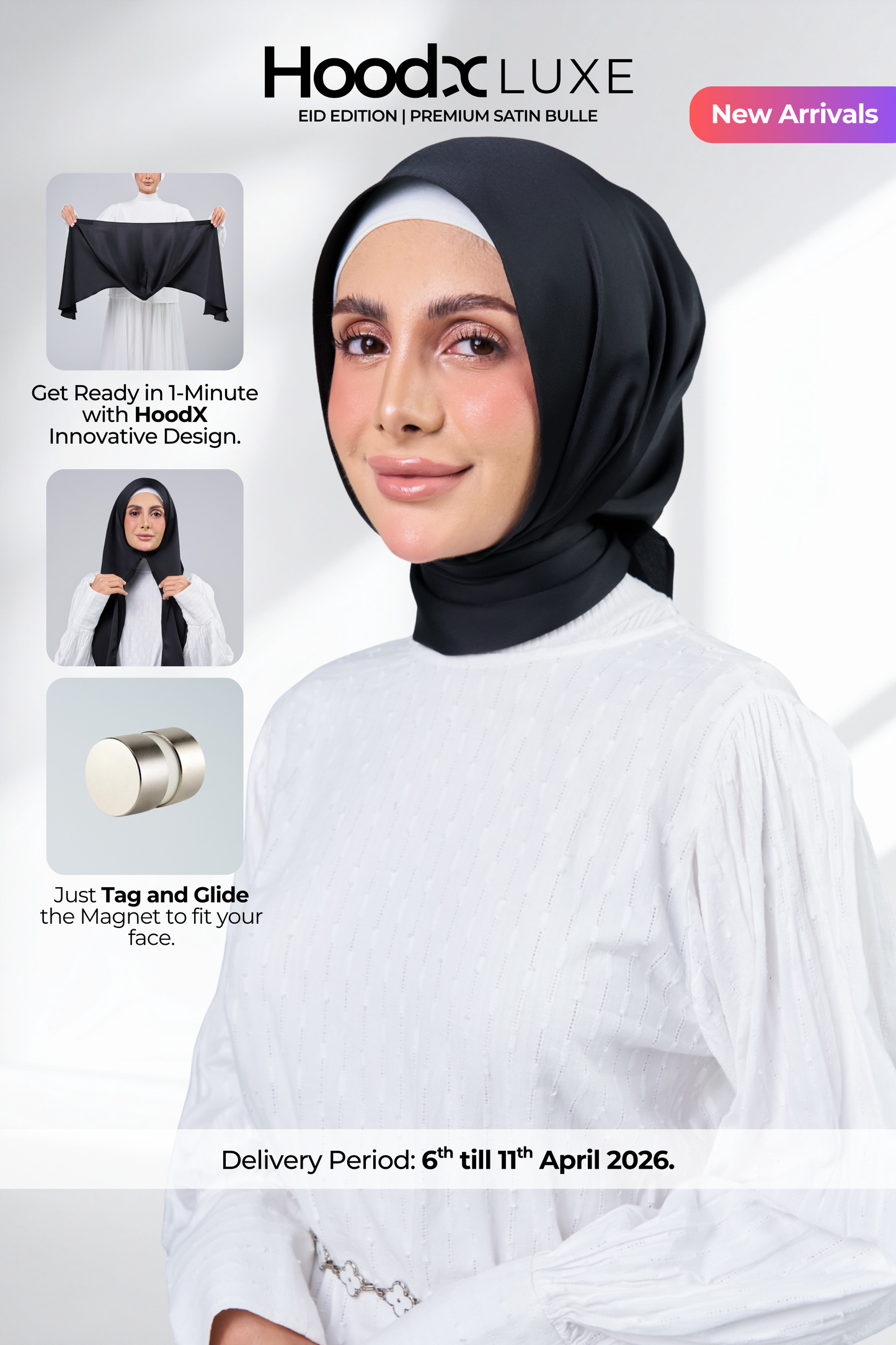 HoodX Luxe Volume 02 in Black