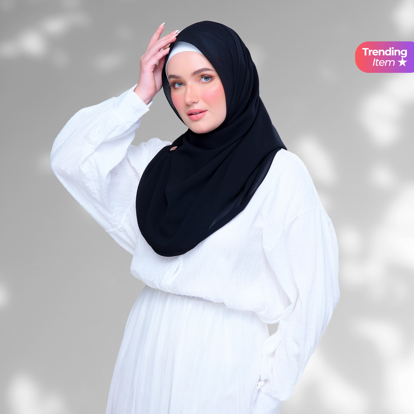 SLBasic 1.8M Shawl in Black
