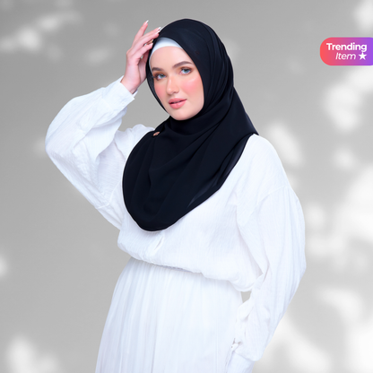 SLBasic 1.8M Shawl in Black