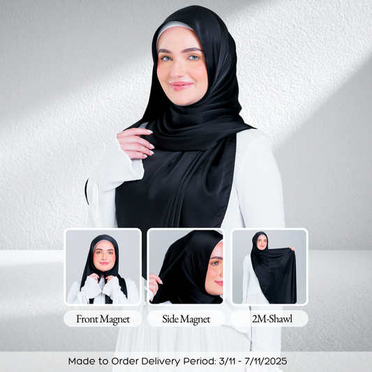 Tag n' Go Max [2M] | Satin Silk in Black