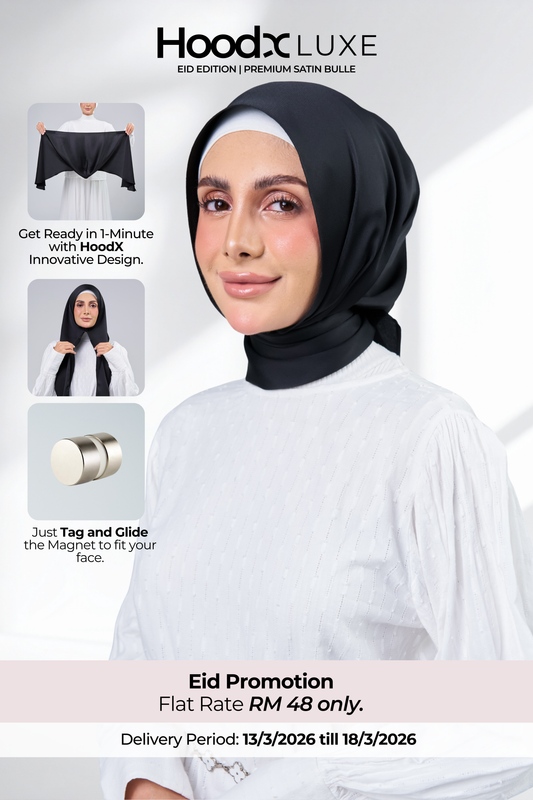 HoodX Luxe Volume 02 in Black