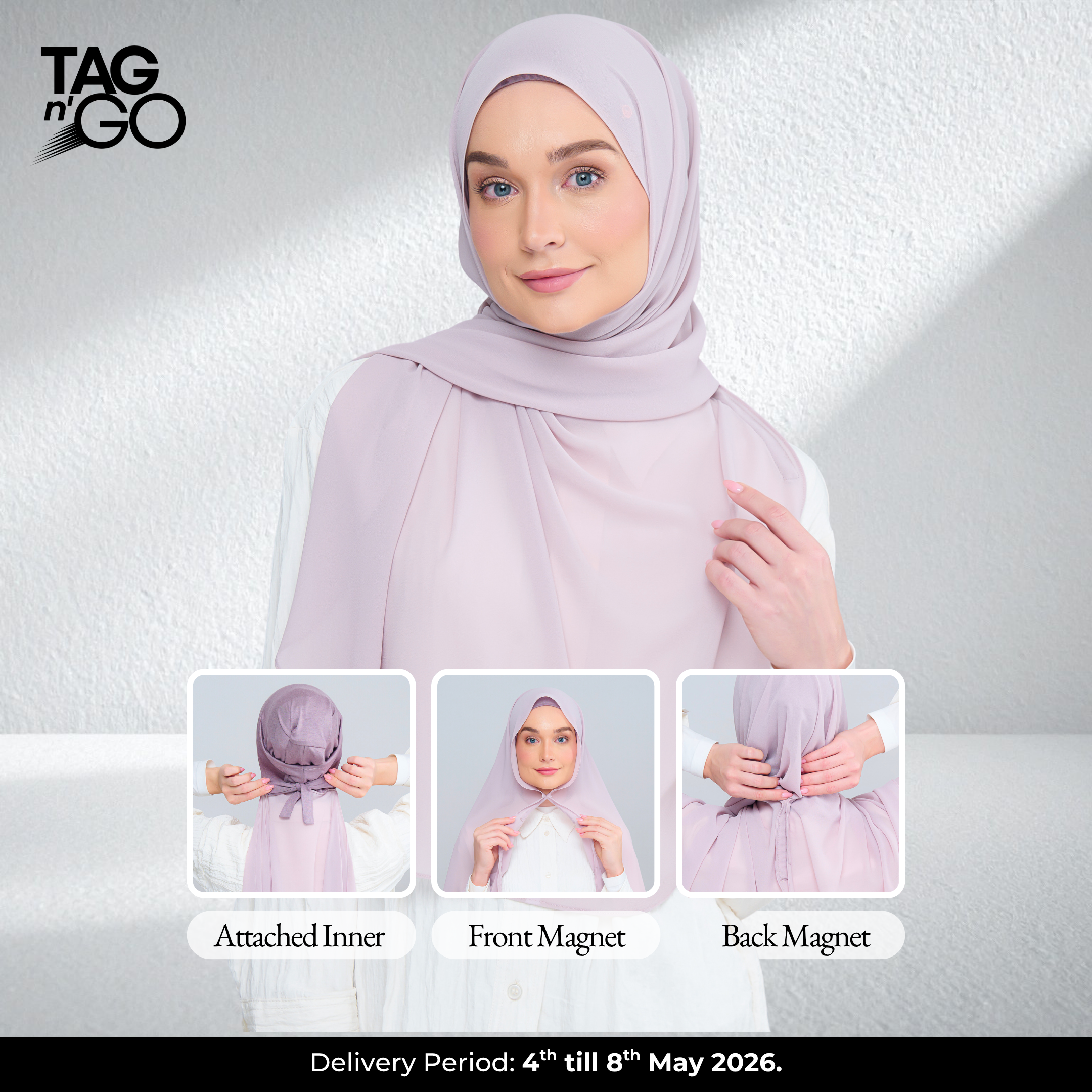 3IN1 Instant Faith Tag n' Go in Blush Orchid