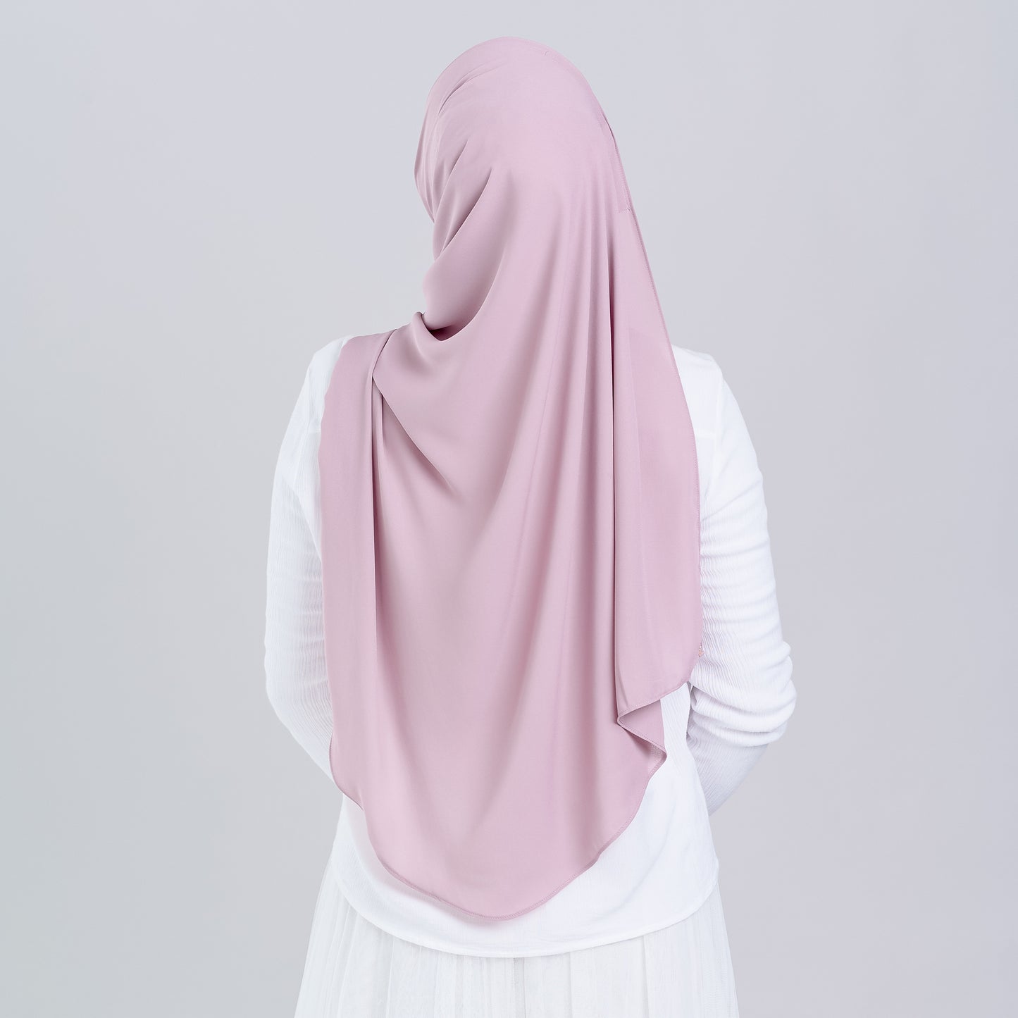 Tag n' Go Max [2M] | Premium Korean Chiffon in Blush Pink