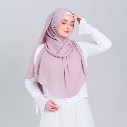 Tag n' Go Max [2M] | Premium Korean Chiffon in Blush Pink