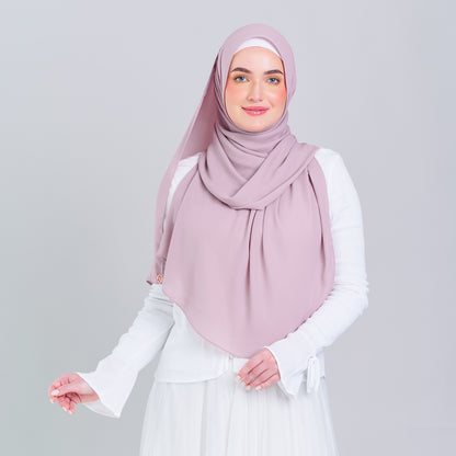 Tag n' Go Max [2M] | Premium Korean Chiffon in Blush Pink