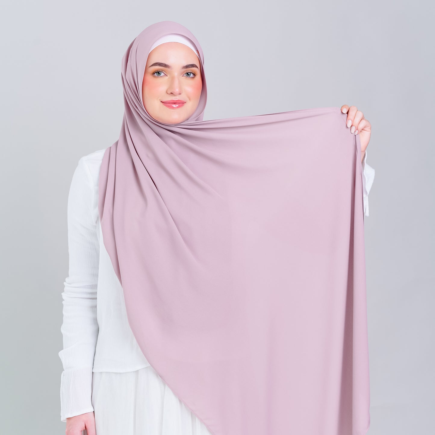 Tag n' Go Max [2M] | Premium Korean Chiffon in Blush Pink