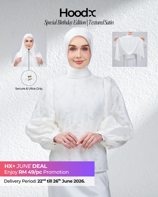 HoodX B.E in Bridal White