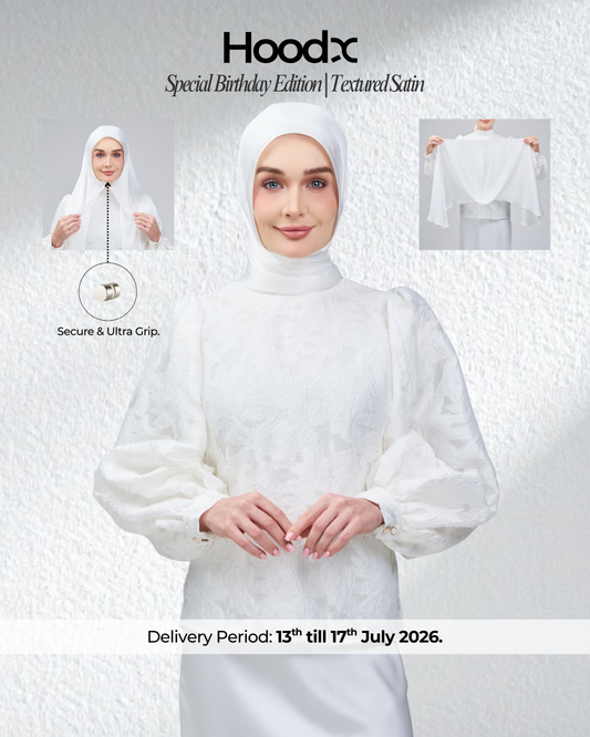 HoodX B.E in Bridal White
