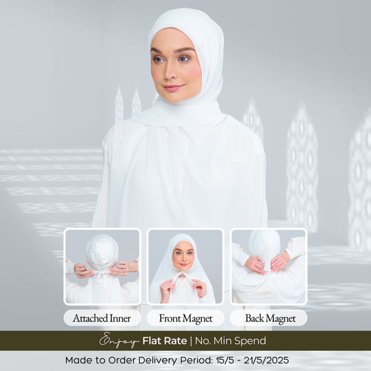 3IN1 Instant Faith Tag n' Go in Bridal White