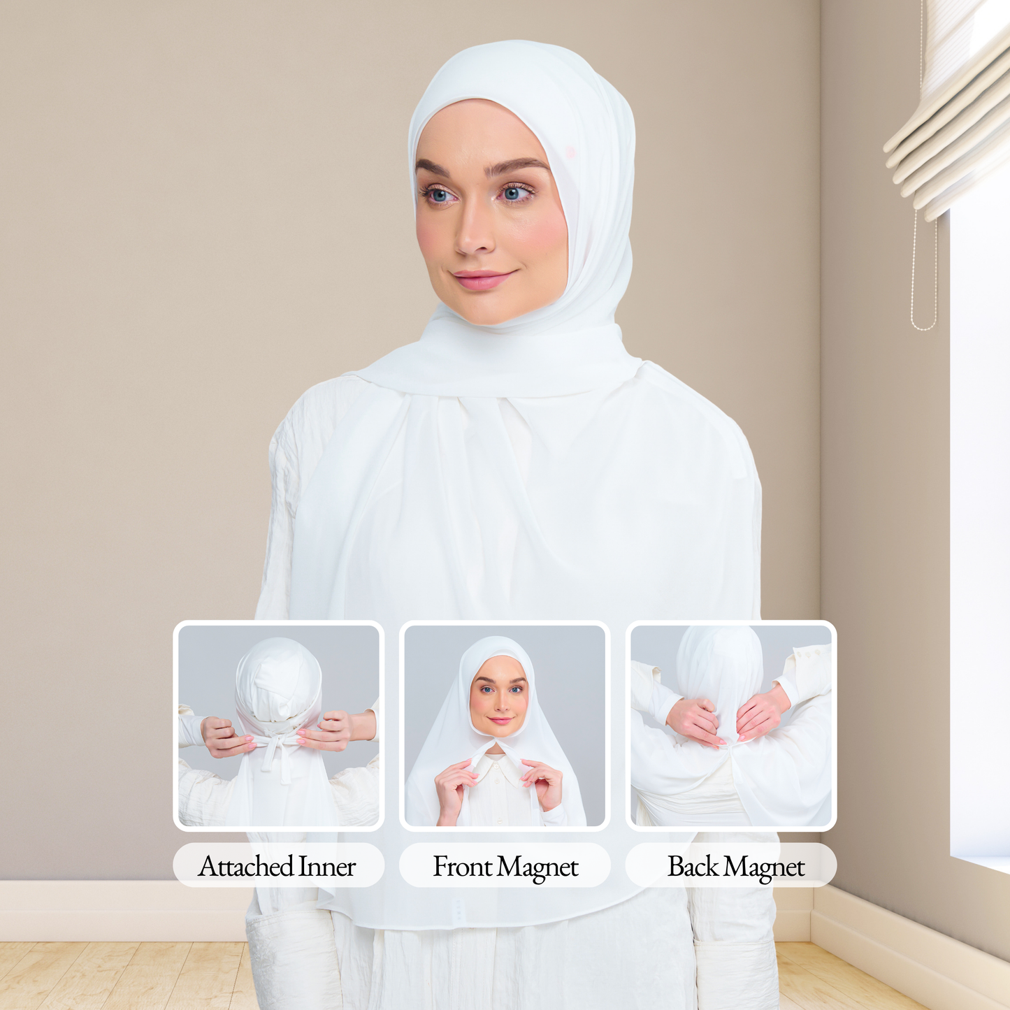 [As-Is] 3IN1 Instant Faith Tag n' Go in Bridal White
