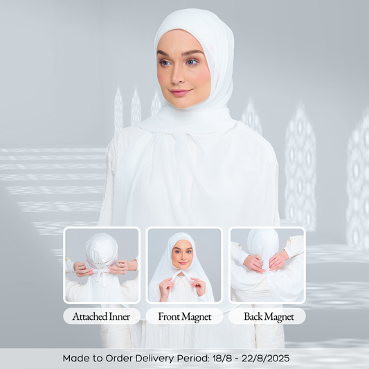 3IN1 Instant Faith Tag n' Go in Bridal White