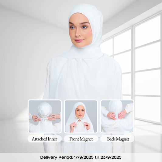 3IN1 Instant Faith Tag n' Go in Bridal White
