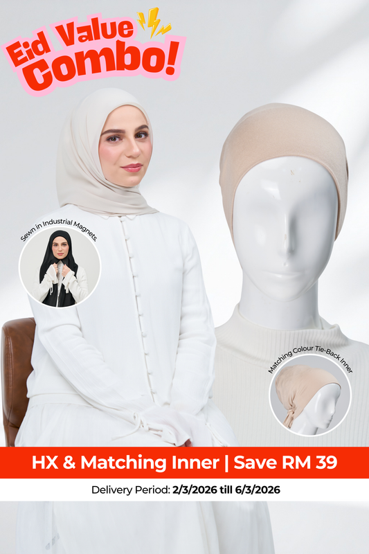 HoodX & Matching Inner Combo in Linen