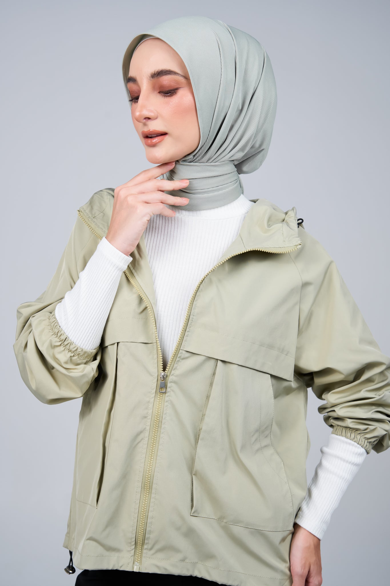 HoodX+ CloudFit in Light Green
