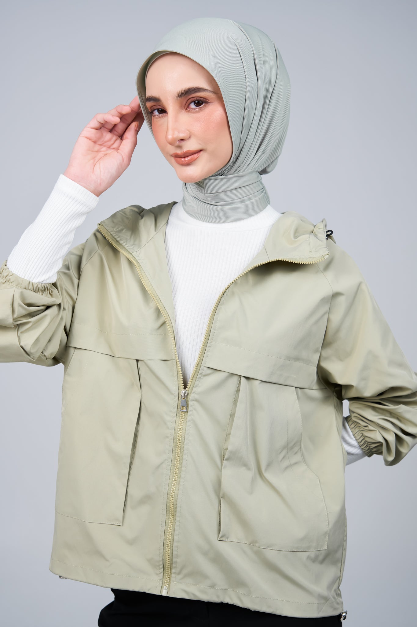 HoodX+ CloudFit in Light Green