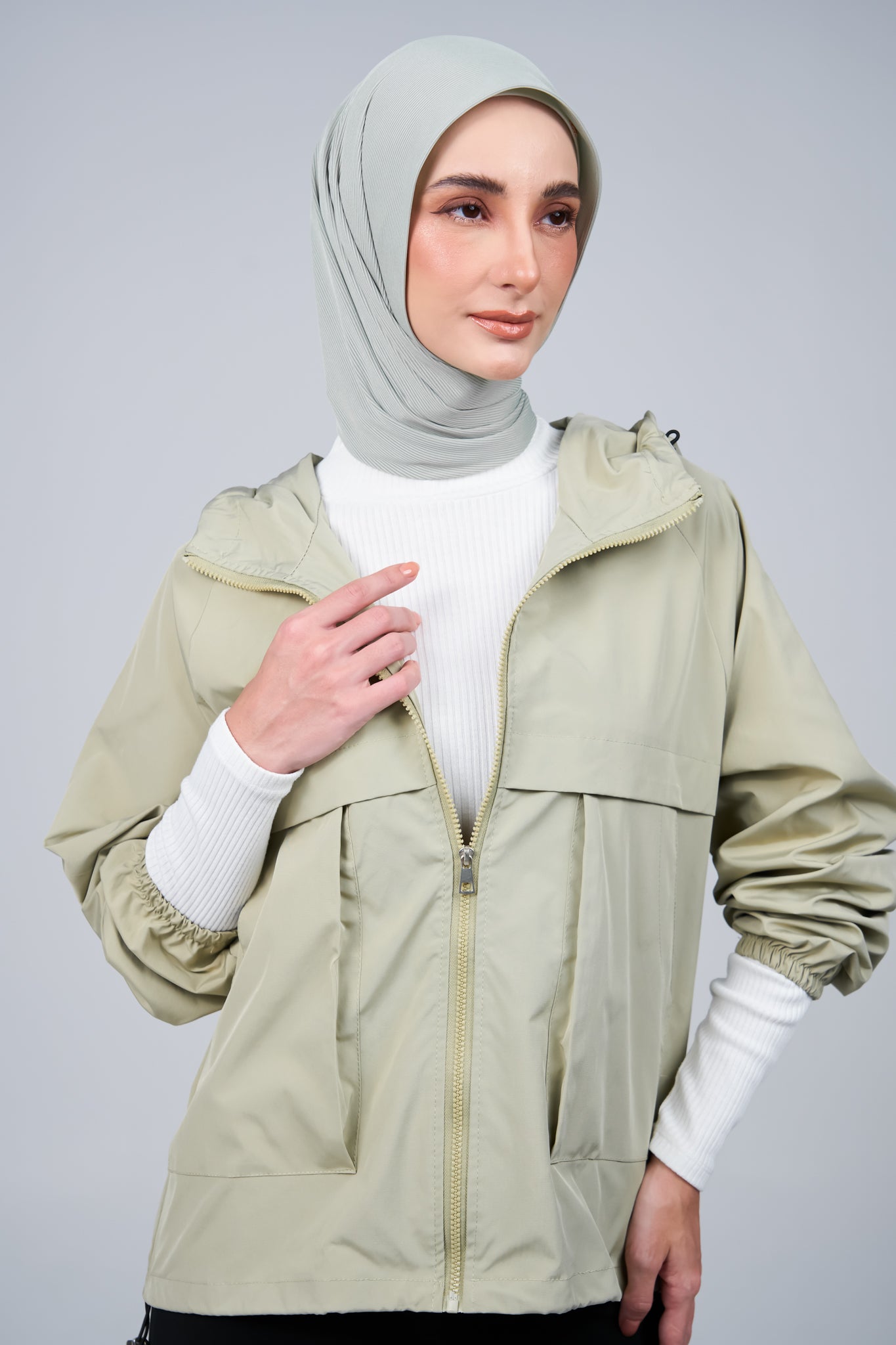 HoodX+ CloudFit in Light Green