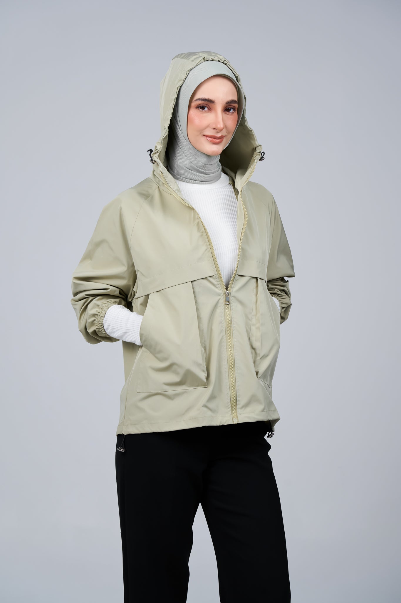 HoodX+ CloudFit in Light Green