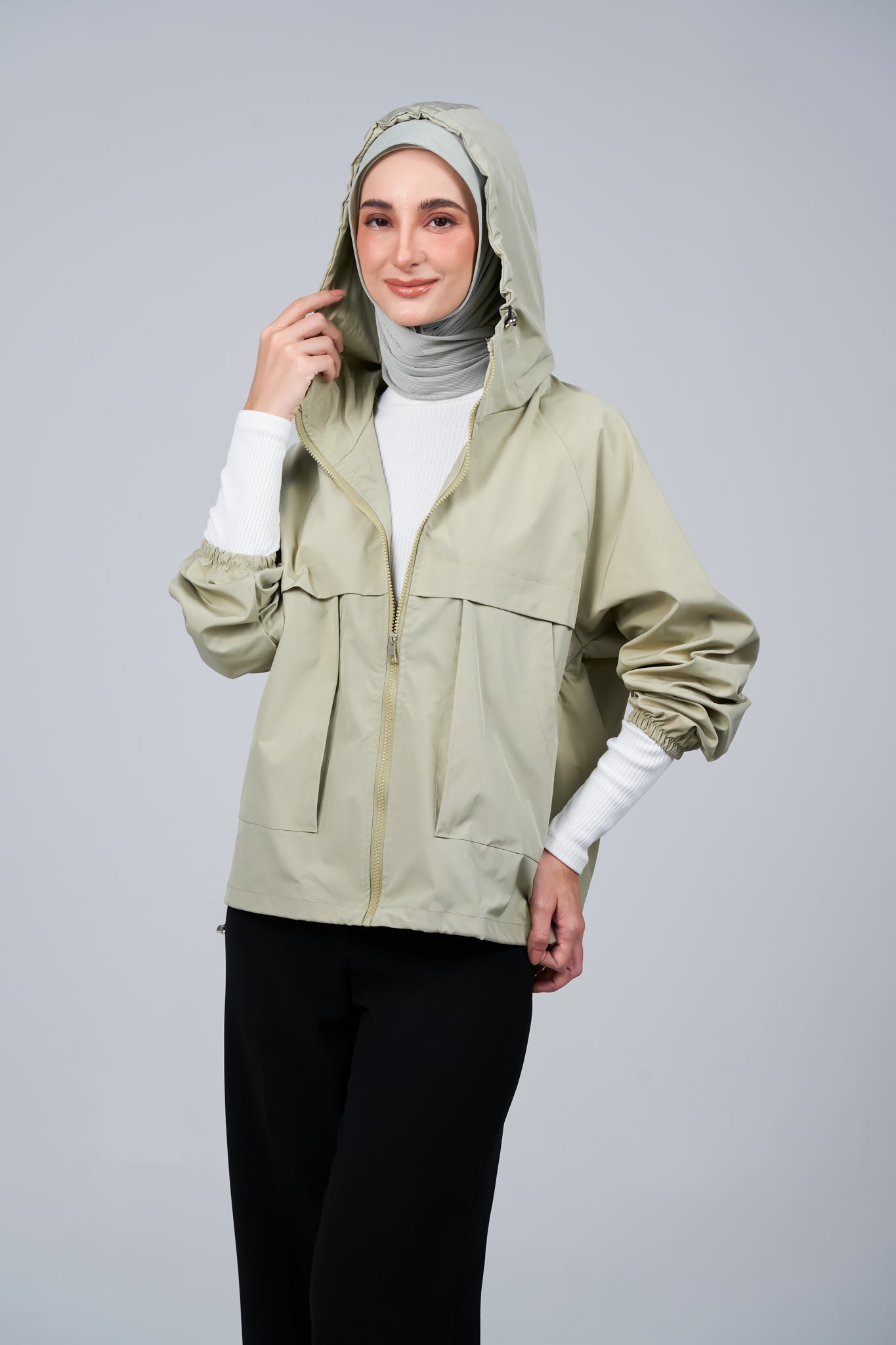 HoodX+ CloudFit in Light Green