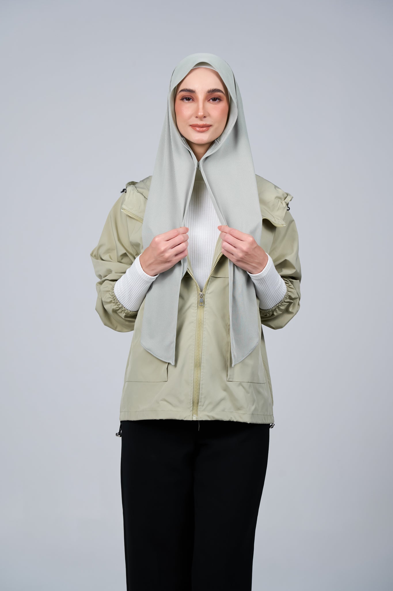 HoodX+ CloudFit in Light Green