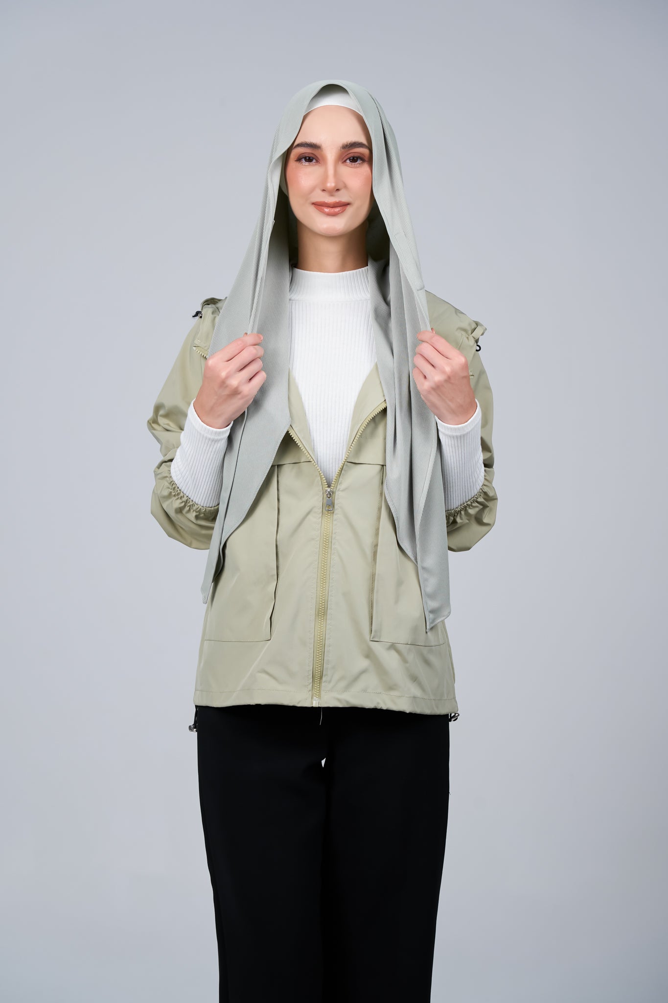 HoodX+ CloudFit in Light Green