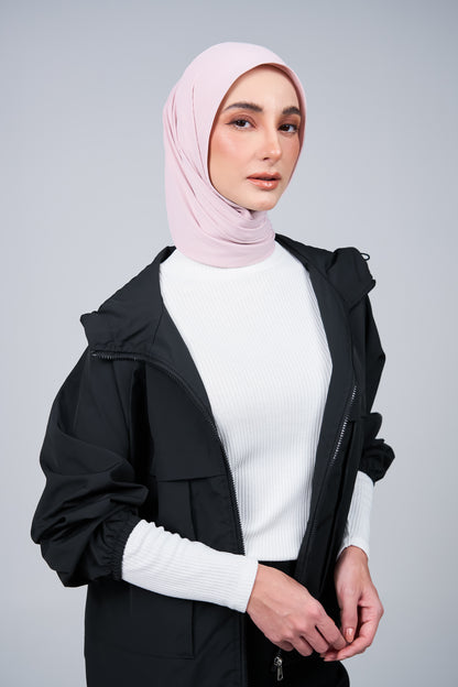 HoodX+ CloudFit in Nude Pink