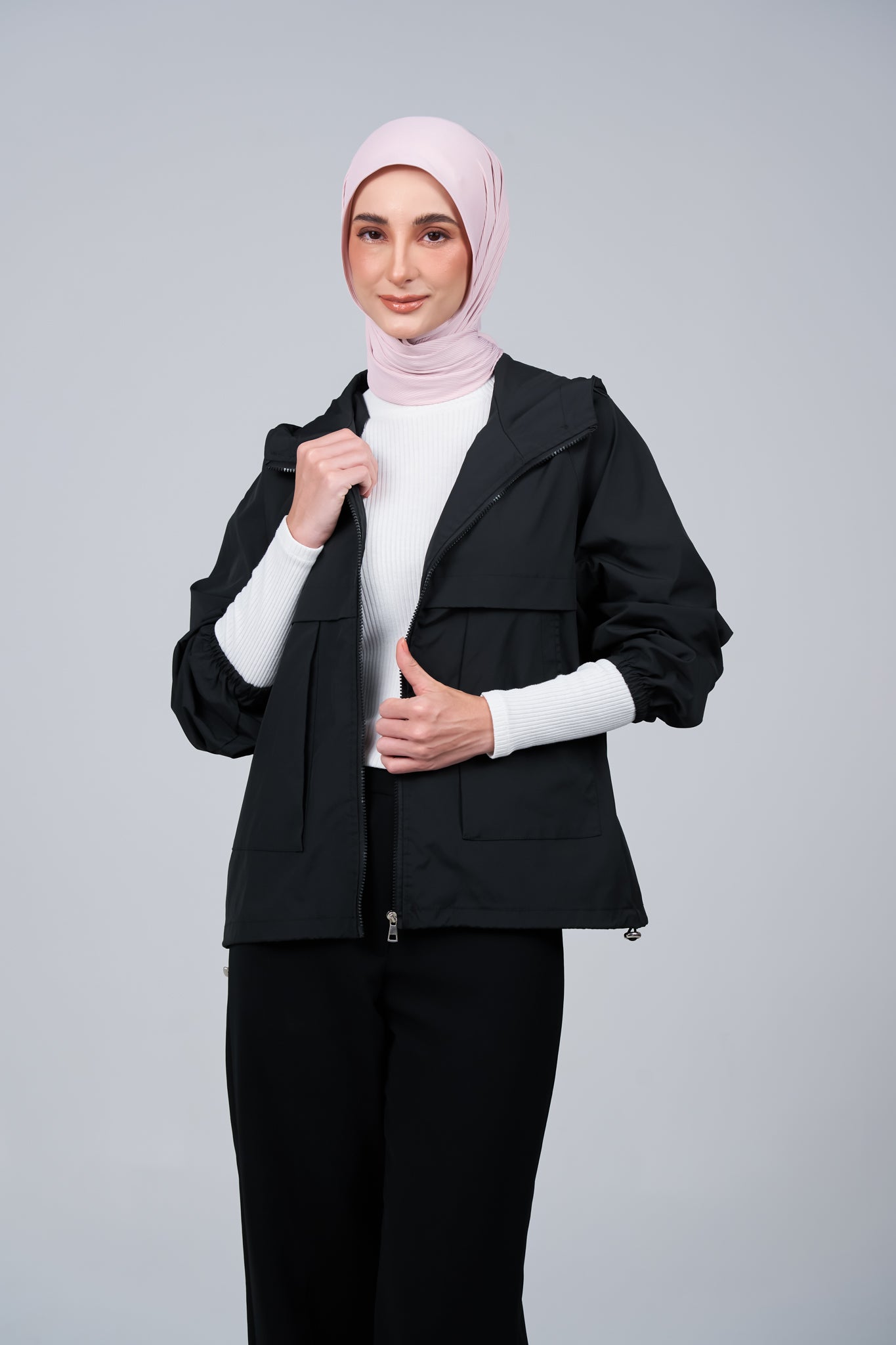 HoodX CloudFit in Nude Pink