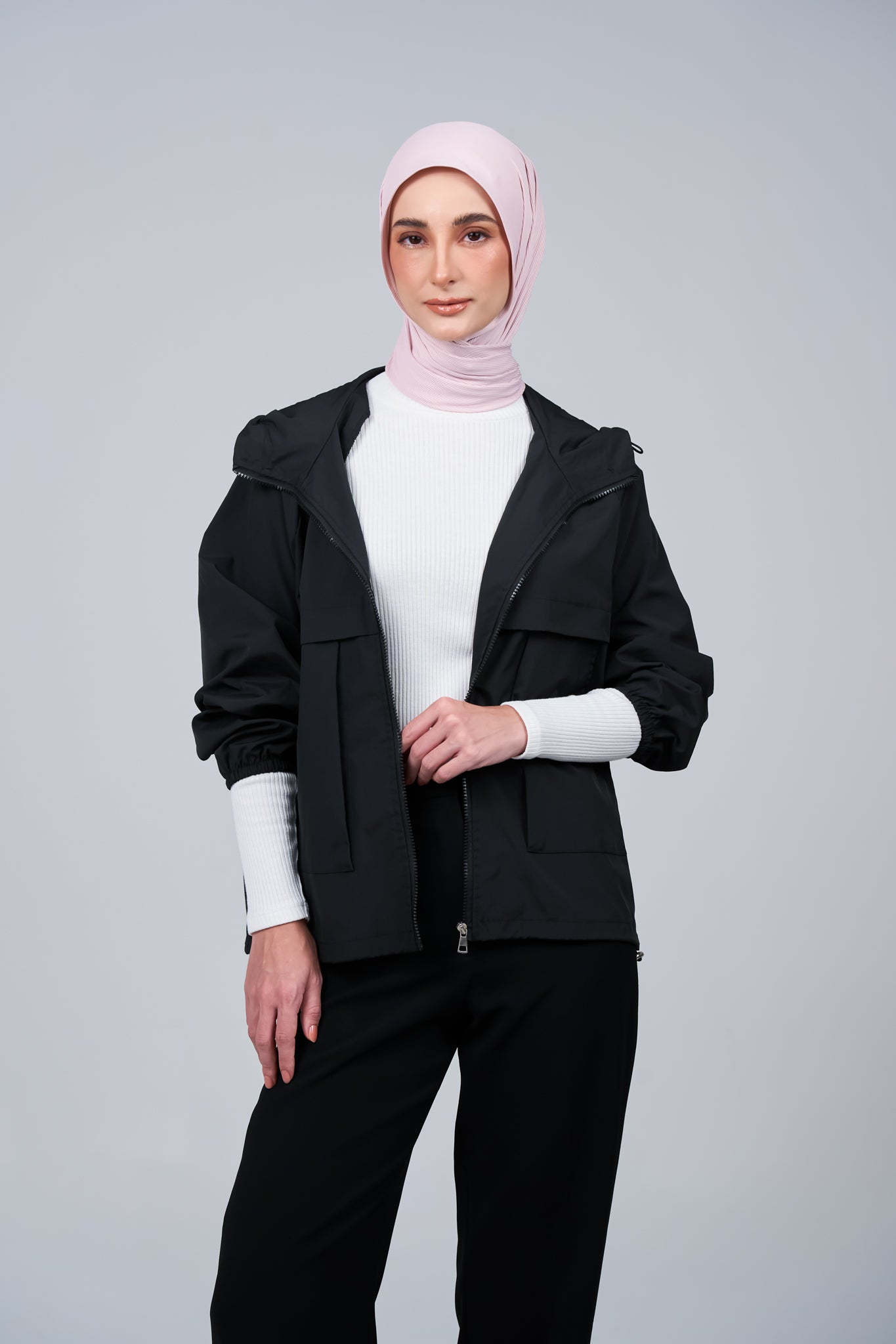 HoodX CloudFit in Nude Pink