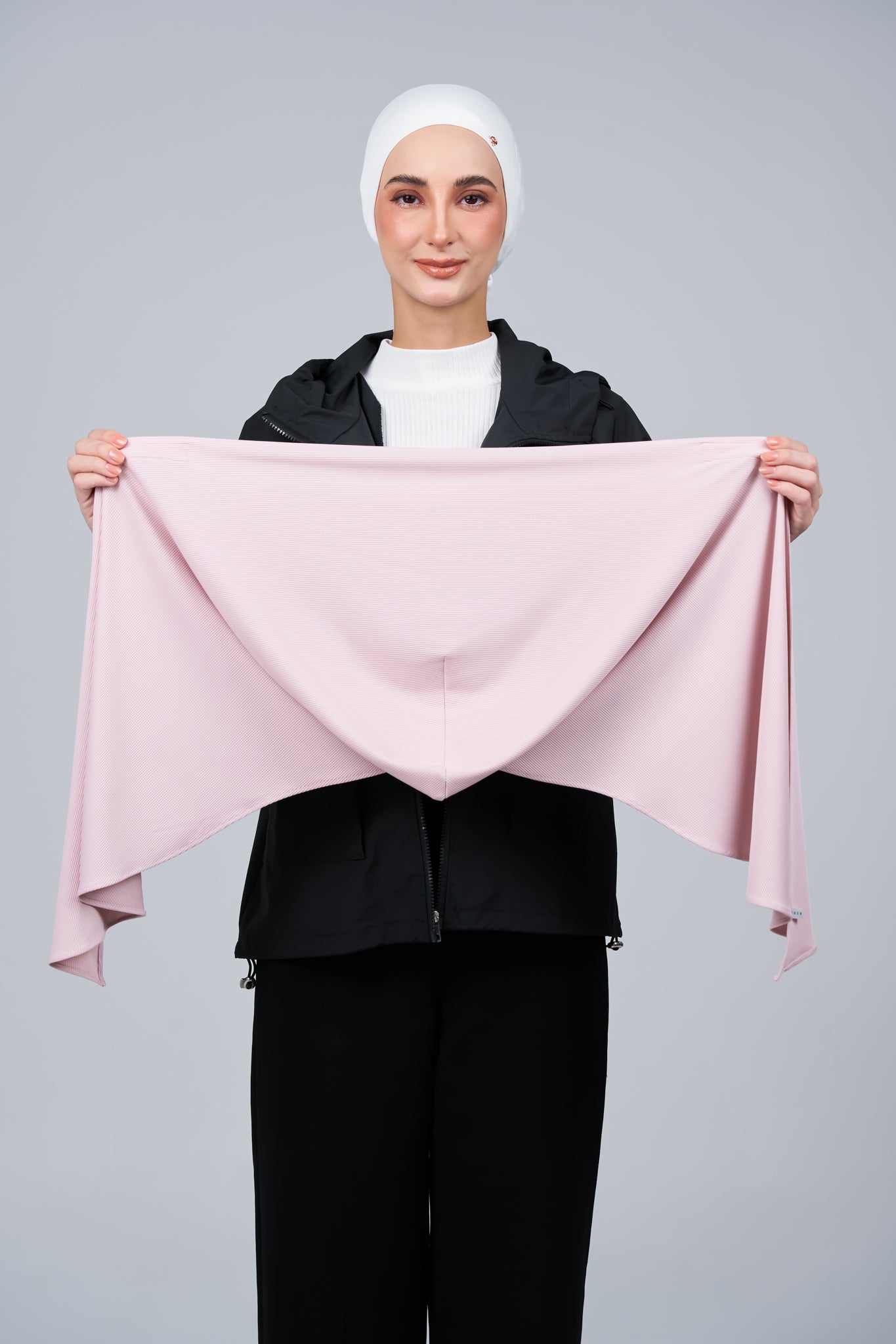 HoodX+ CloudFit in Nude Pink