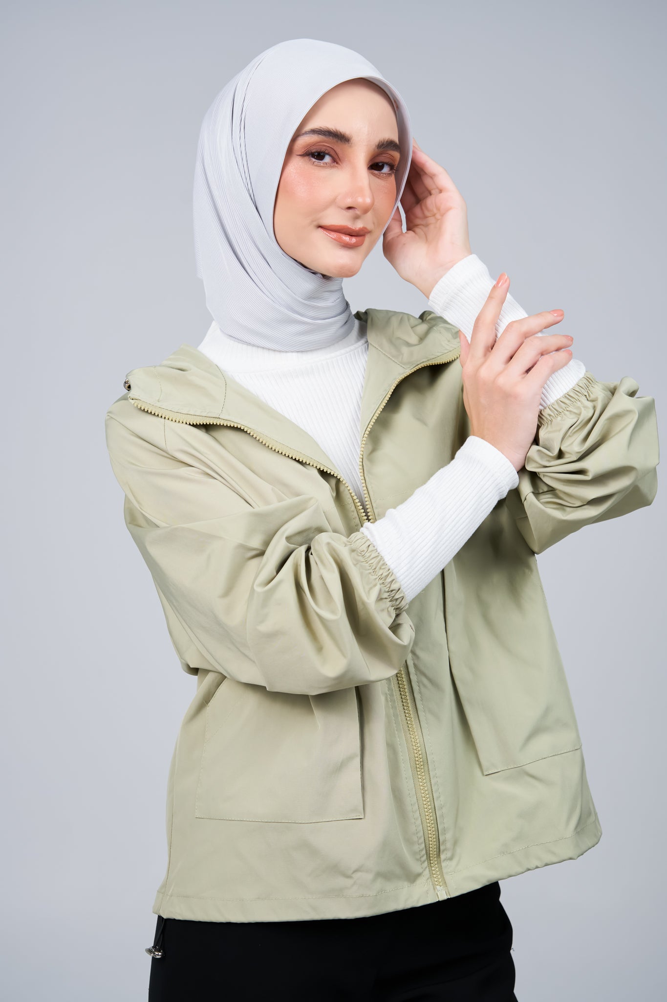 HoodX CloudFit in Silver