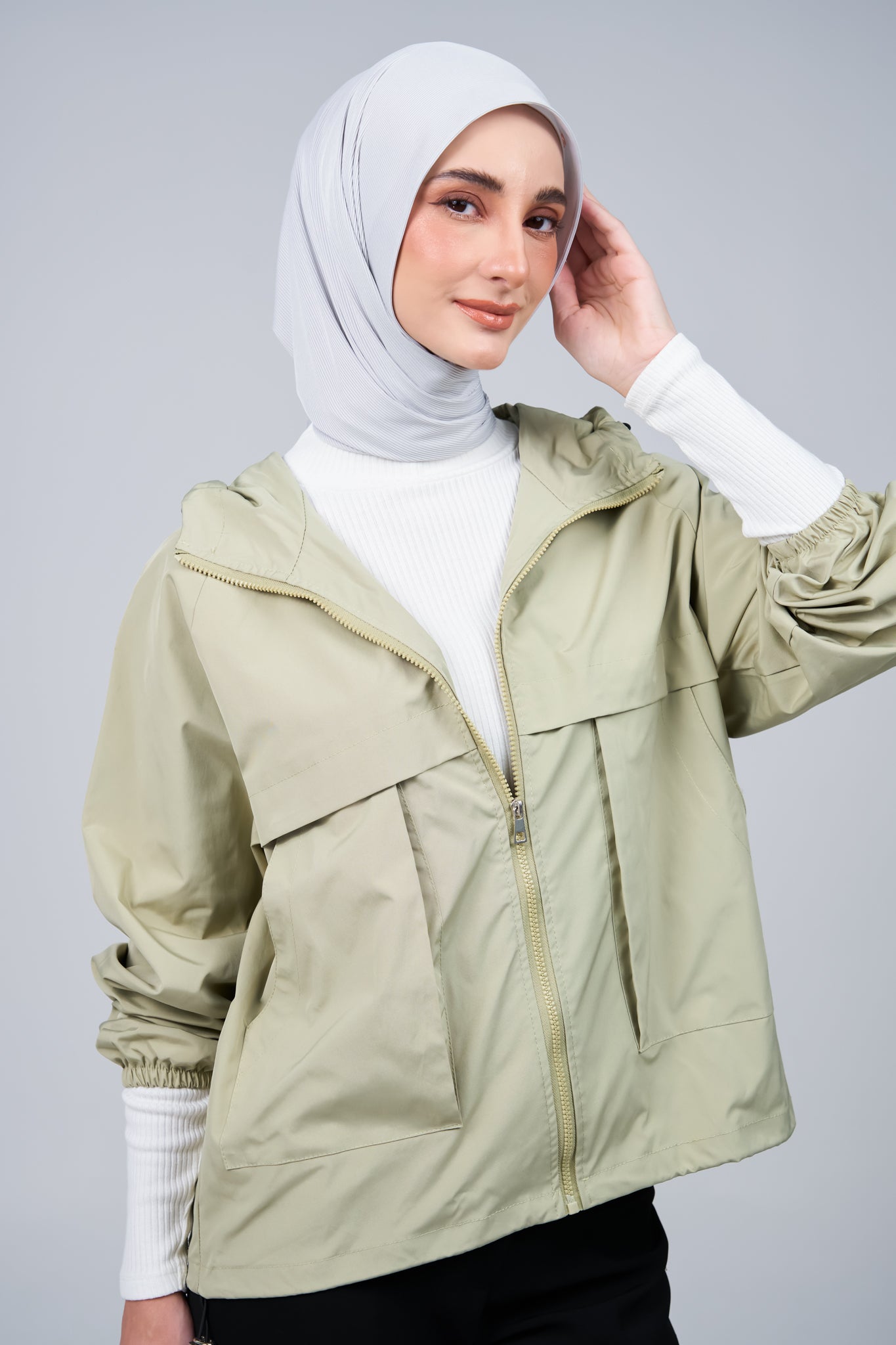 HoodX+ CloudFit in Silver