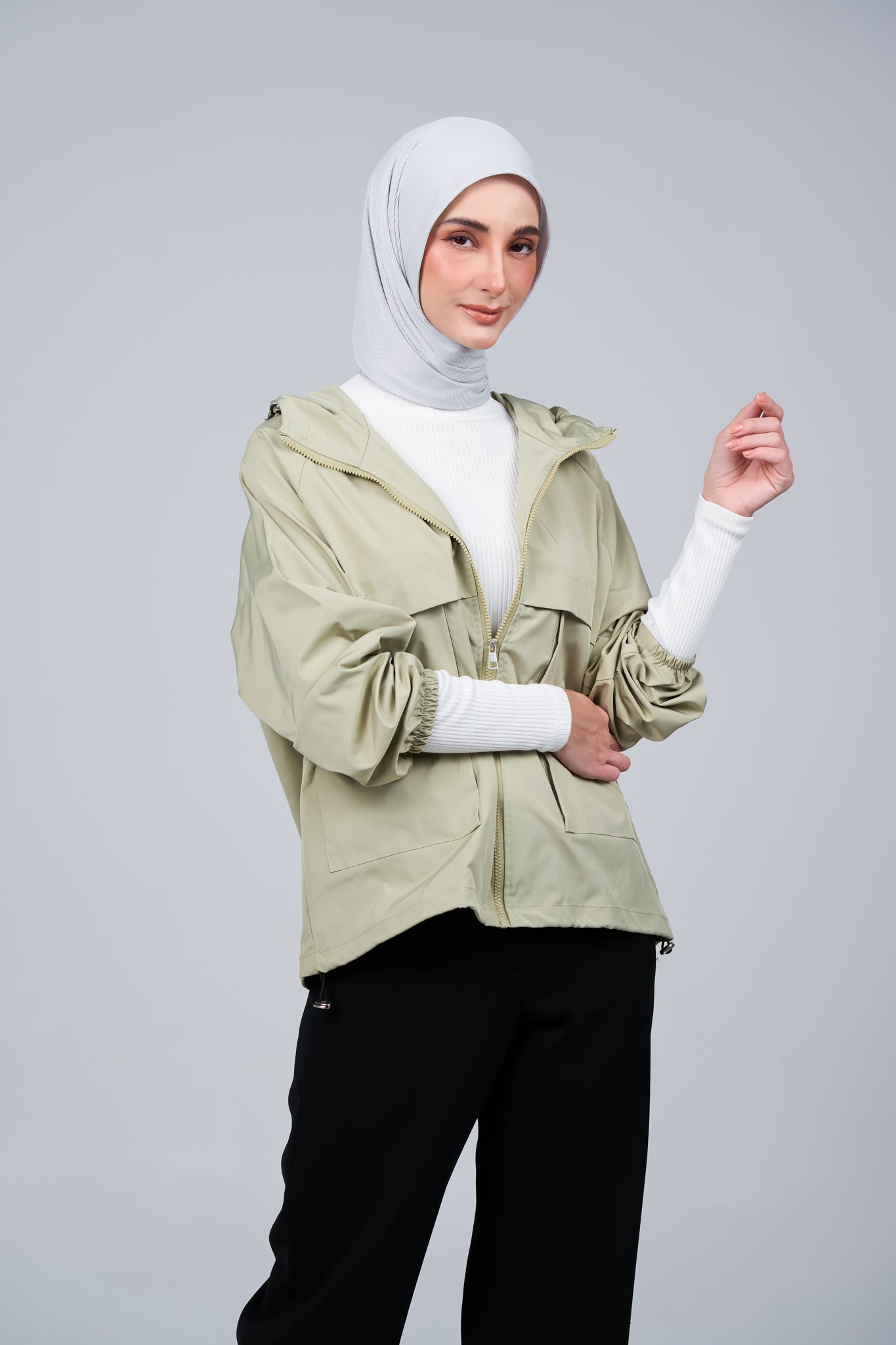 HoodX+ CloudFit in Silver