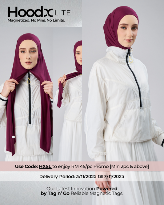 [★New] HoodX Lite in Crimson