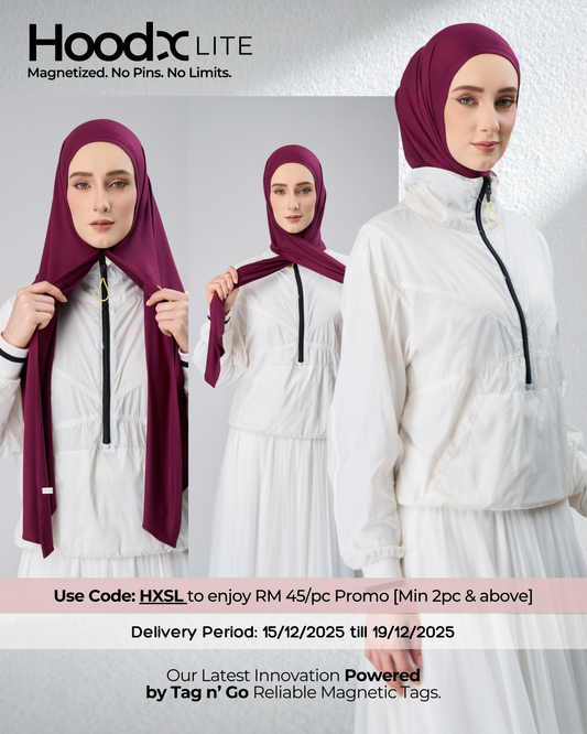 [★New] HoodX Lite in Crimson