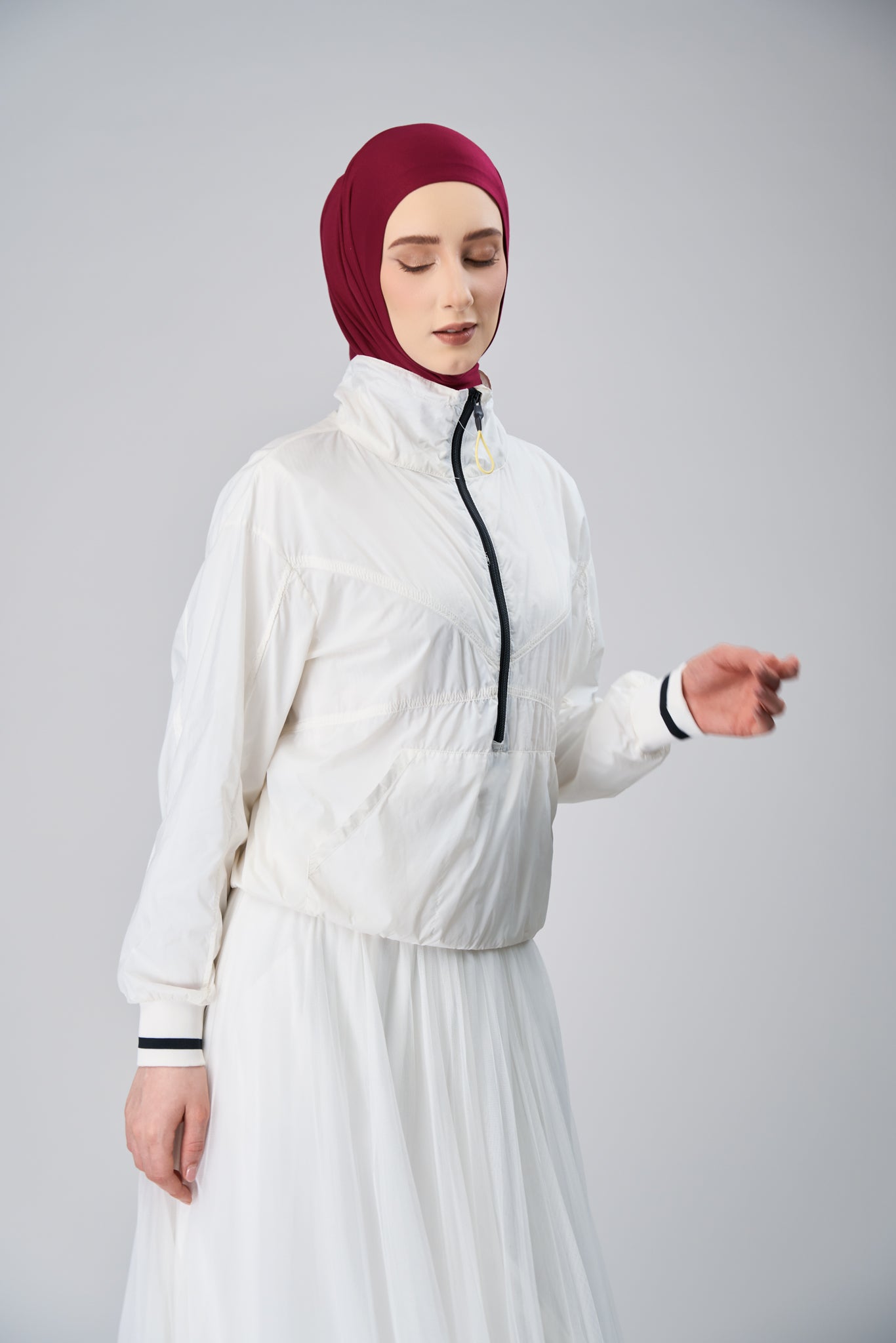 [★New] HoodX Lite in Maroon
