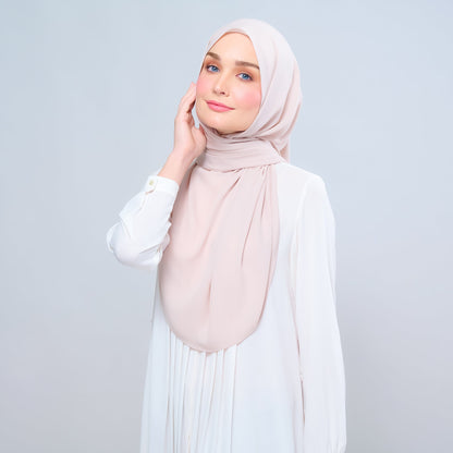 [As-Is] Instant Tag n' Go Shawl l Chiffon Silk in Sand