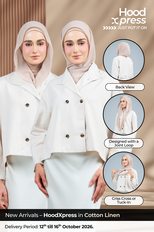 HoodXpress | Cotton Linen in Light Chai