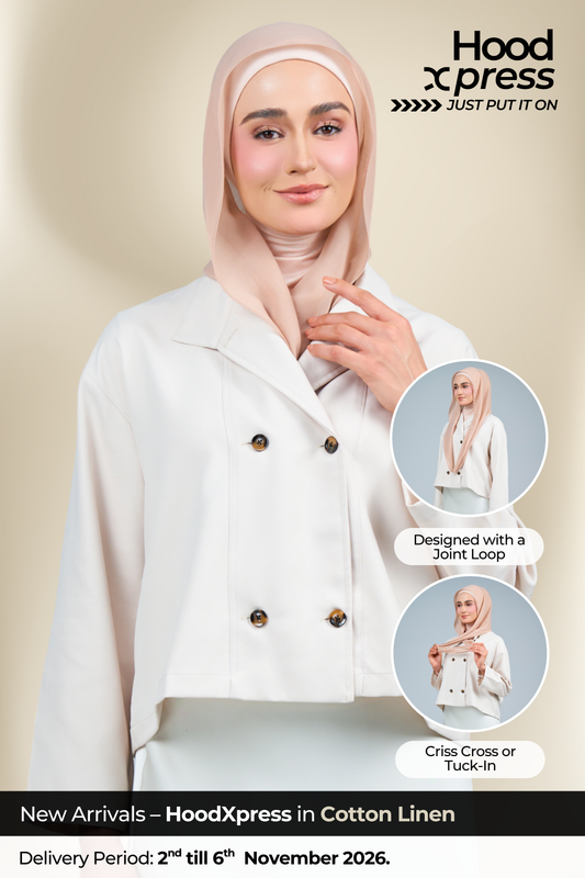 HoodXpress | Cotton Linen in Tan
