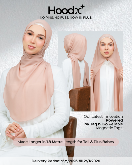 HoodX⁺Plus Curve in Chai