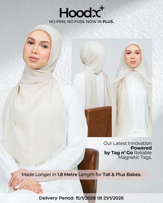 HoodX⁺Plus Curve in Linen