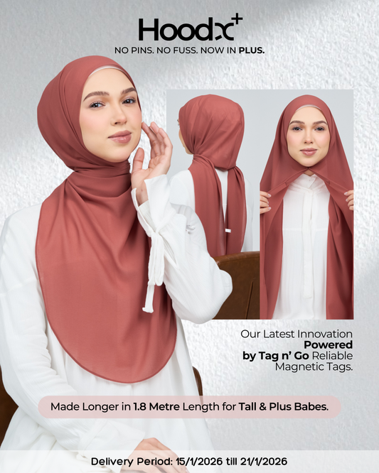 HoodX⁺Plus Curve in Sunset