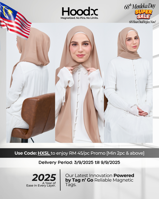 [★New] HoodX in Camel